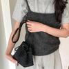 Drawstring Bucket Bag Leather Crossbody Handbags Ladies Evening Bag Fashion Shoulder Bag Purse Gifts for Women Girls