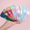 Serre-têtes à paillettes tendance Filles Brillants 3CM Serre-têtes Filles Femmes Serre-têtes Enfants Enfants Décoration de fête Accessoires pour cheveux