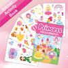 Sticker Children's Princess Castle Theme Stickers Book Farm Animal Creative Cartoon Stickers Kindergarten Stickers Toys