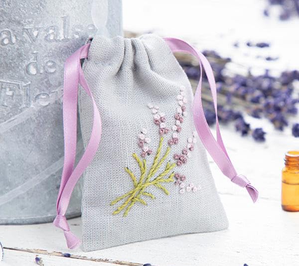 

Embroidery Kit Enjoy the Fragrance Embroidery Kit Lavender EK-202 Tulip Tulip