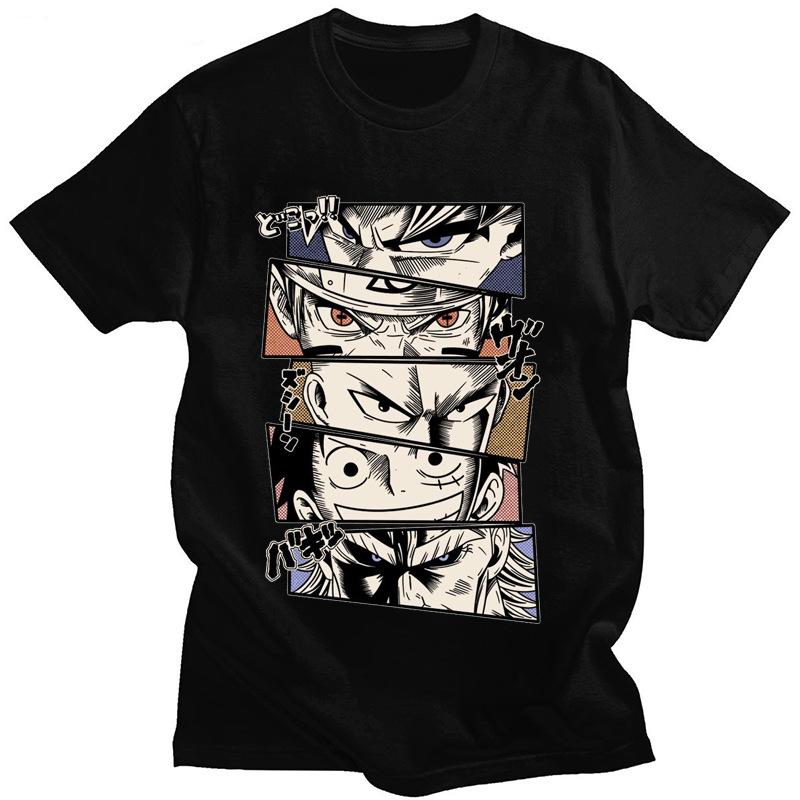 

Japanese Animation Dragon Ball GOKU Printed Short-sleeved T-shirt Summer Men s and Women s Loose Cotton Half-sleeved Top 4XL