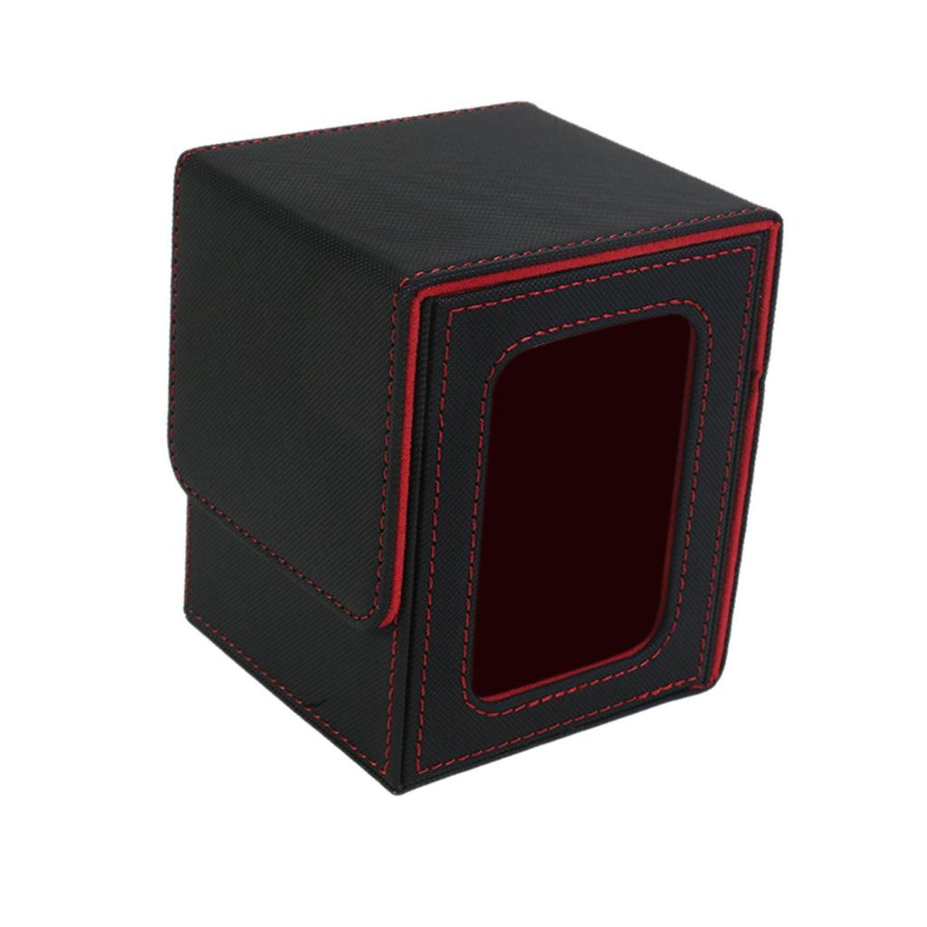 Trading Card Deck Box Card Case Gathering Card Toy for 100+ Cards Decks Case