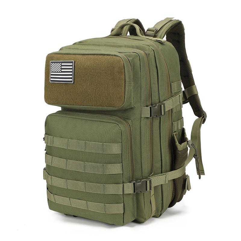 Camouflage Multifunctional Hiking & Cycling Backpack with Large Capacity and Side Pockets