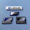 F SPORT Znak Nálepky na auto 3D Kovové Logo auta Odznak Obtisk Pro GS IS LS500h ES260 ES300h RX350h NX260 UX260 LM LC RZ450e T