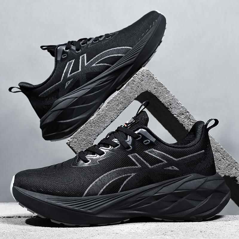 Men's new casual sports shoes four season light breathable anti slip wear-resistant running soft soled comfortable sports shoes