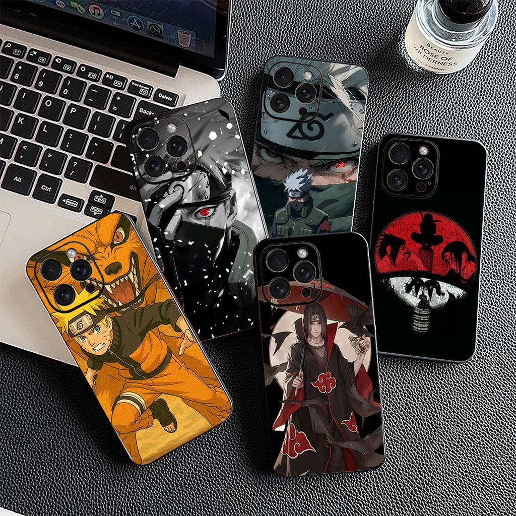 Cover for Apple iPhone 12 13 Pro XS Max Mini ProMax X XR Air 13Pro Casing Phone Case Akatsuki Narutos Kakashi Uchiha Itachi