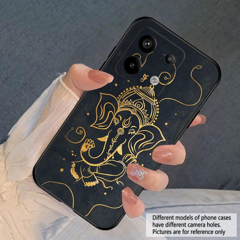 Cartoon Elephant For Redmi Note 10 11 Note12S 12 13 14 Pro Plus 5G 14S 4G 13ProPlus 9S 9 P ro 13C 14C silicone soft phone case