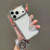 Plating Clear Armor Shockproof Phone Case For iPhone 17 Air 16 E 15 14 13 12 11 Pro Max Max Plus Anti-drop Bumper Cover