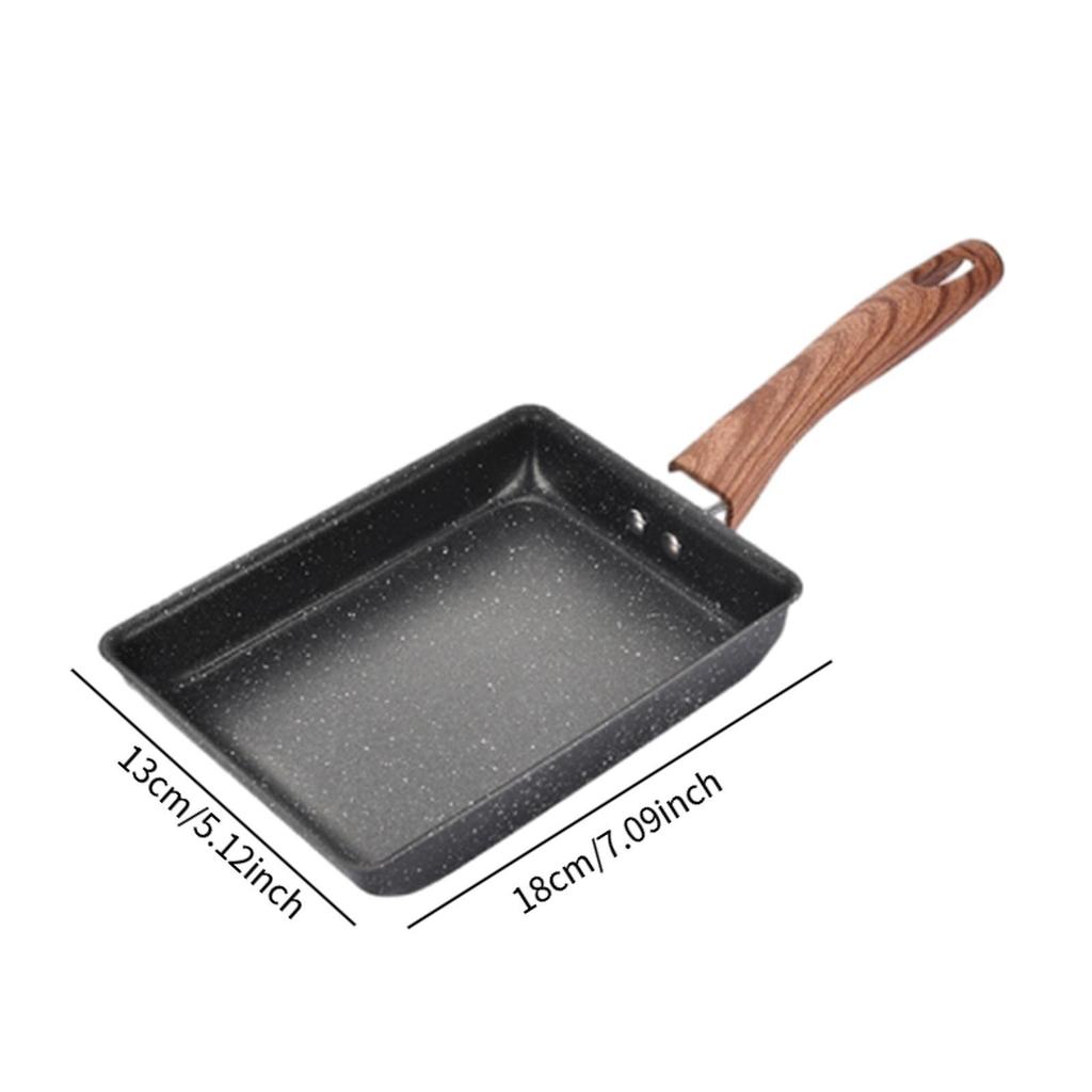 Japanese Omelette Pan Tool for Outdoor Cooking