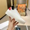 Nuove Scarpe Bianche Donna Stringate Punta Tonda Sneakers Comode Piatte Scarpe Casual Uomo Scarpe da Passeggio Primavera e Autunno