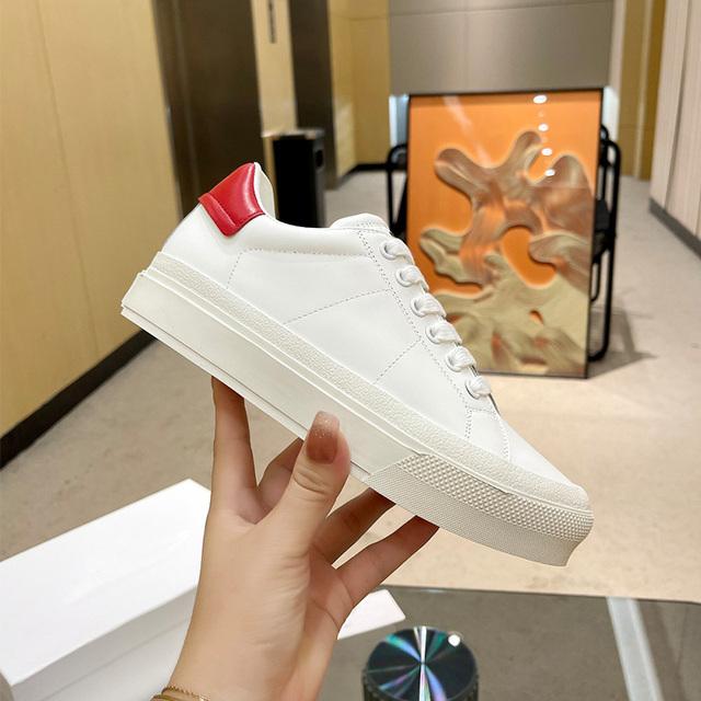 Nuove Scarpe Bianche Donna Stringate Punta Tonda Sneakers Comode Piatte Scarpe Casual Uomo Scarpe da Passeggio Primavera e Autunno