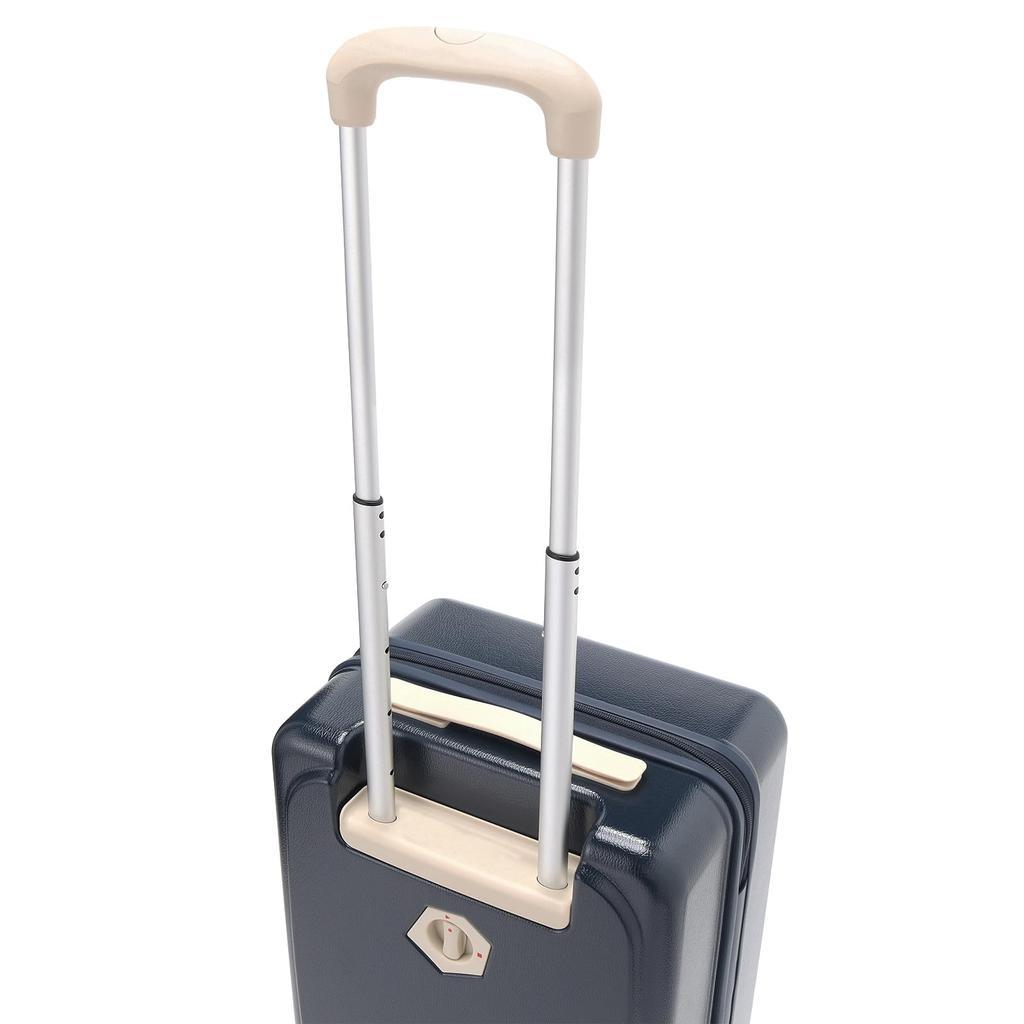 Hunt Handgepäckkoffer, Kleine Größe, 1-2 Tage/2-3 Tage, 30L, Rollenstopper, Doppelrollen, TS-Zahlenschloss, 2,8 kg, Polmelo, Nein. 05871