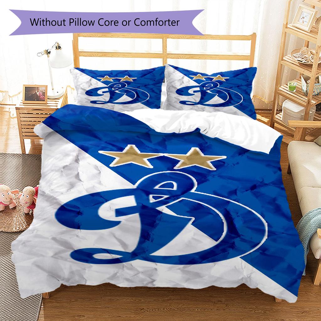 Dynamo Moscow Valor Bedding Quilt Set Quilt Cover Pillowcase Home Decoration Birthday Gift (1 * duvet cover + 2 * pillowcase, without core)
