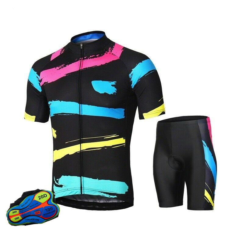 Cycling Jersey Short-sleeved Suit Men's Professional Summer Road Quick-drying Breathable Cycling Shirt 2026 Summer Breathable Cycling Suit Set