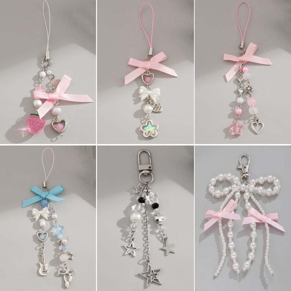 

Квіткова зірка. Любовний бант. Брелок. Сплав автомобільного брелока. Y2k. Квітковий брелок. Сумка, аксесуари. Style 7