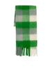 New AC plaid mohair scarf soft waxy warm scarf autumn and winter imitation cashmere shawl women
