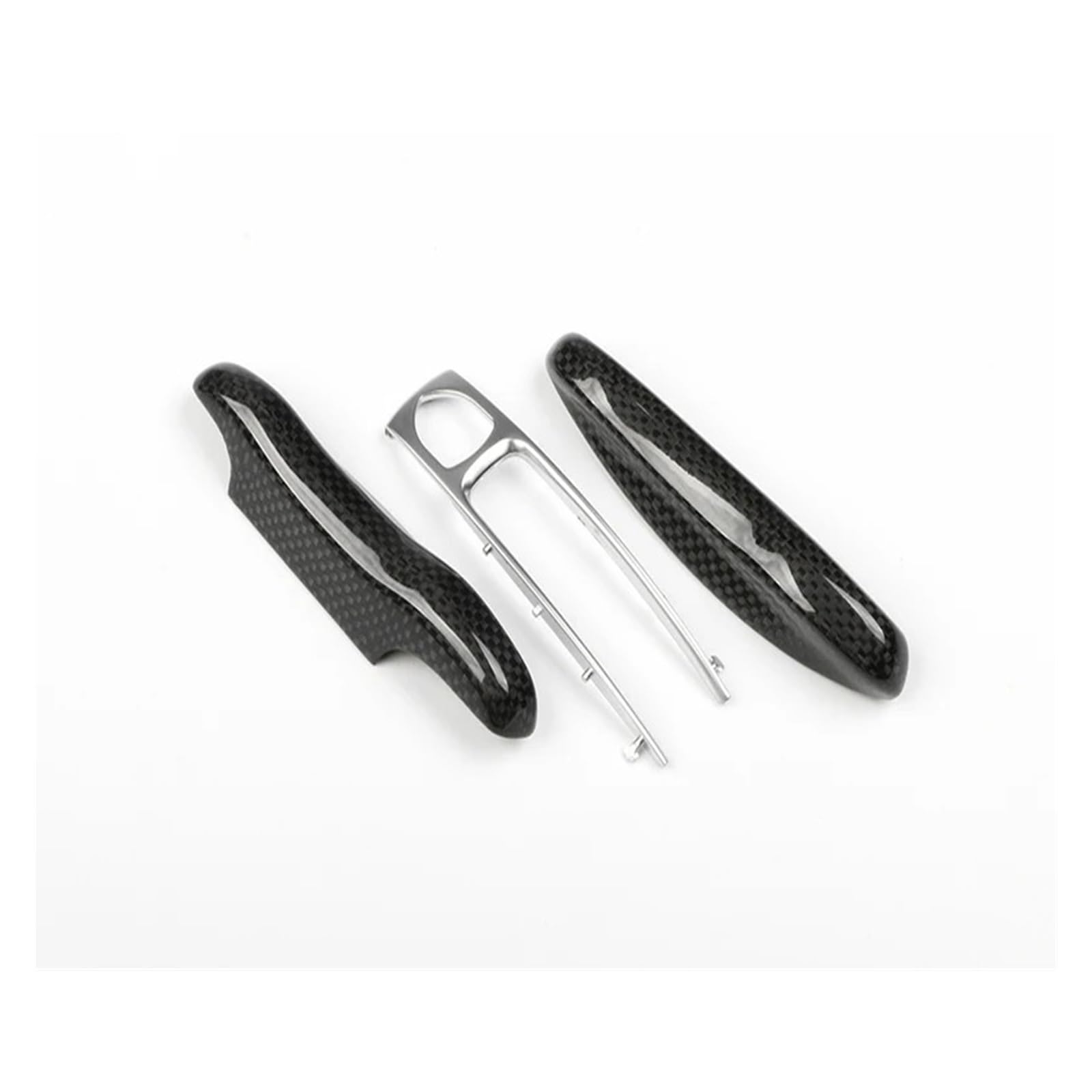 Genuine Carbon Fiber Key Fob Cover Auto Remote Case Shell for Porsche 718 911 One size