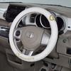 SEIWA Car Interior Steering Wheel Cover Hello Kitty KT489 White & Gold Steering HELLO KITTY