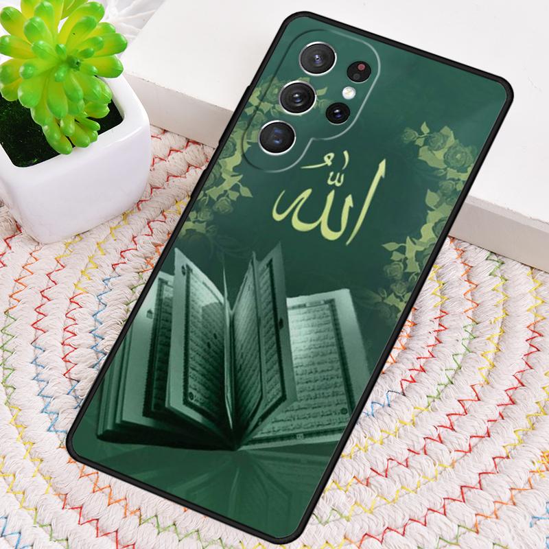 Islamic Arabic Quran Quotes soft Silicone Phone Case For Samsung Galaxy note 10 pro S26 S25 S24 S23 S22 S21 Plus Ultra Cover