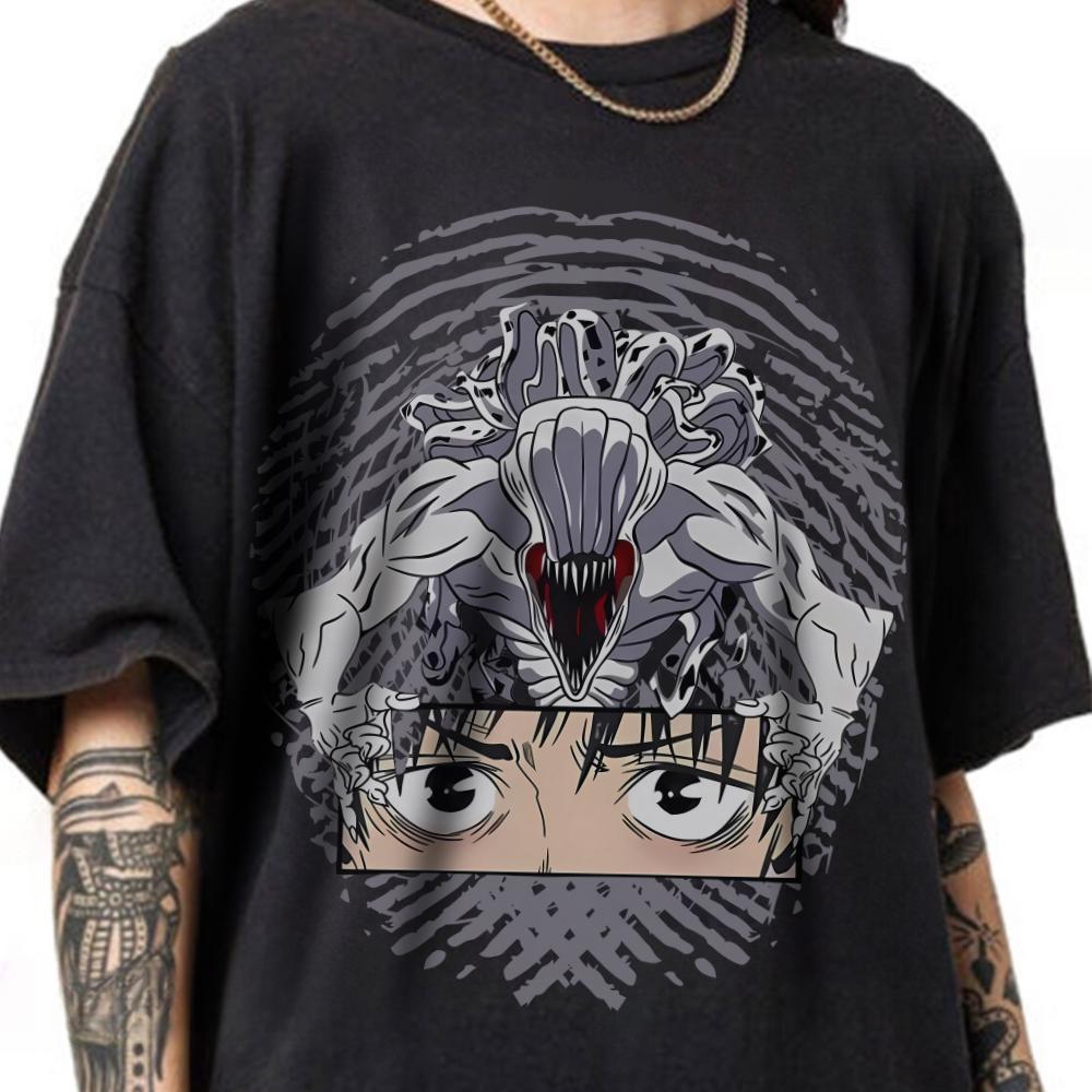 Anime Jujutsu Kaisen  JJK Yuta Okkotsu  Rika Orimoto graphic Unisexs TShirt Unisex ONeck Cotton Short Sleeve Y2k Oversized Tee 4XL