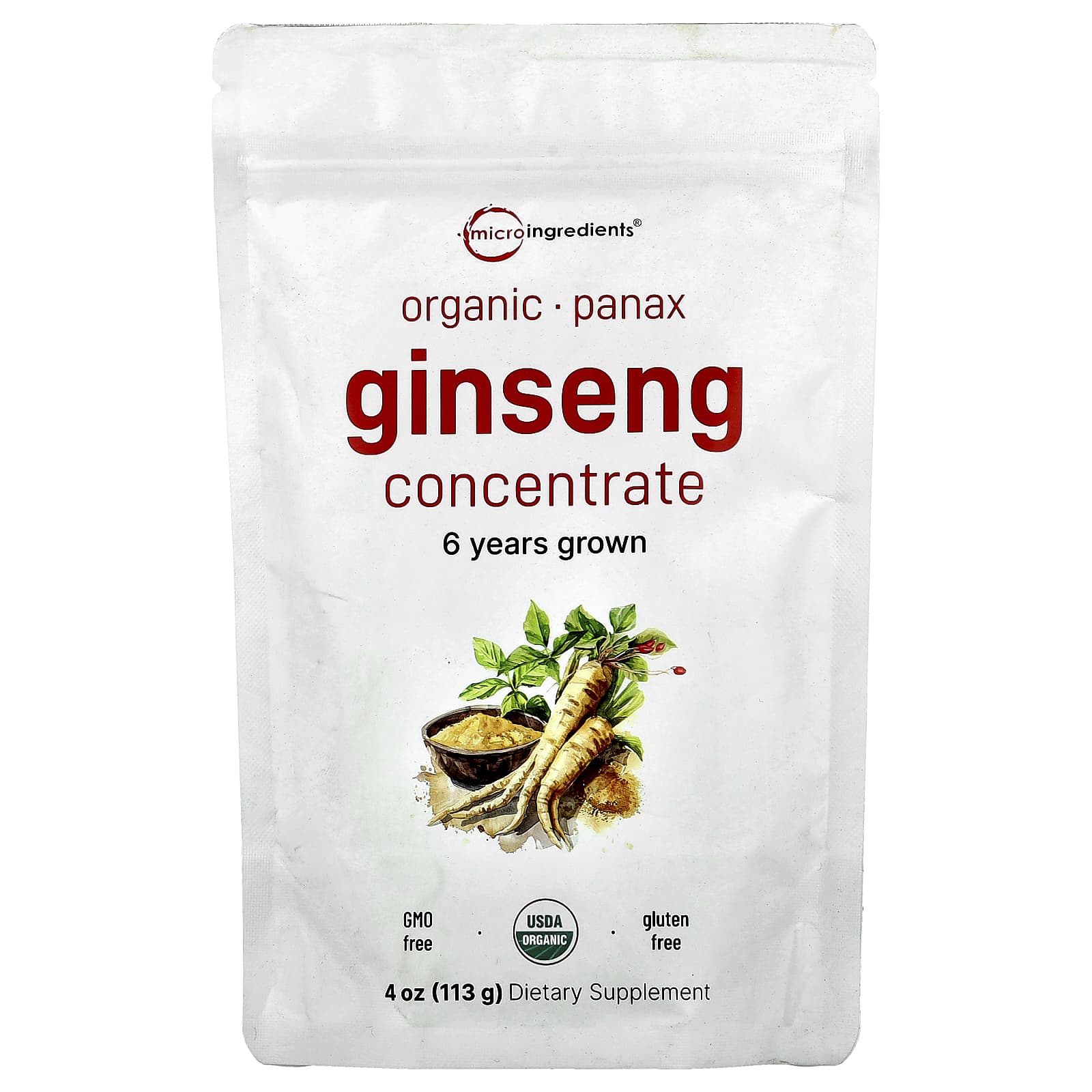 

Organic Ginseng Concentrate, 113G(4Oz)
