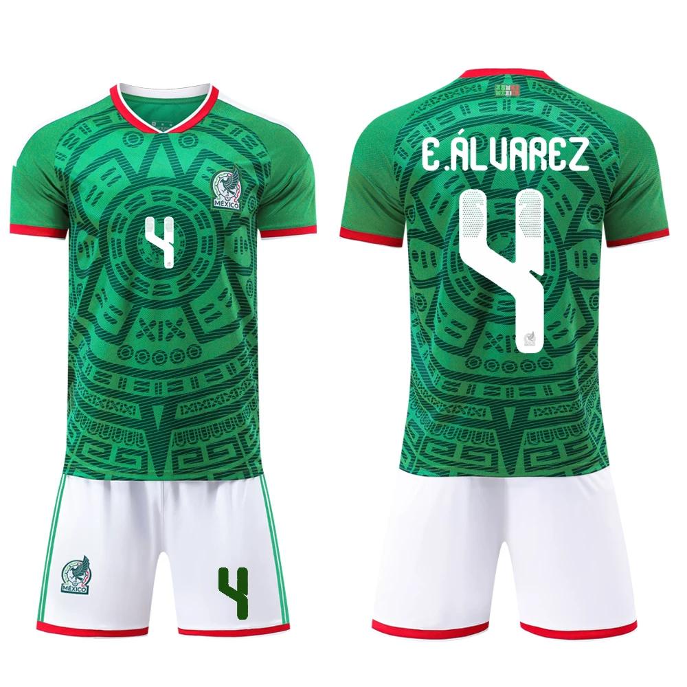 2026 Mexico Football Jerseys Green #4 22