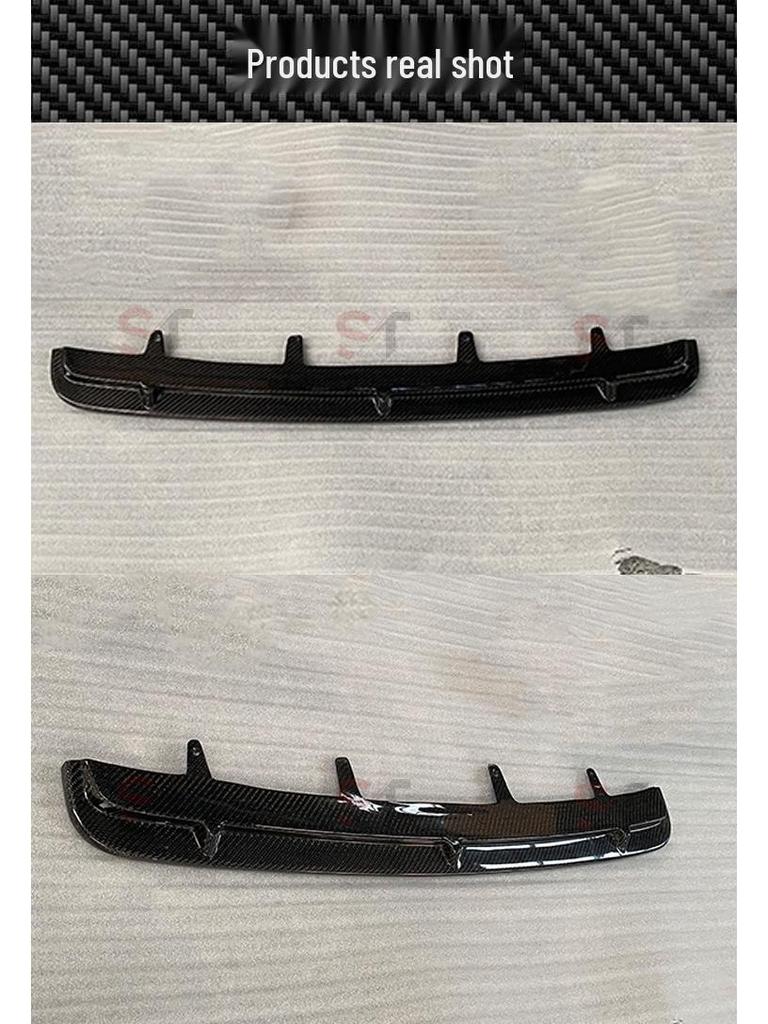 BMW M5 F90 Carbon Fiber Front Lip Spoiler & Decorative Diffuser