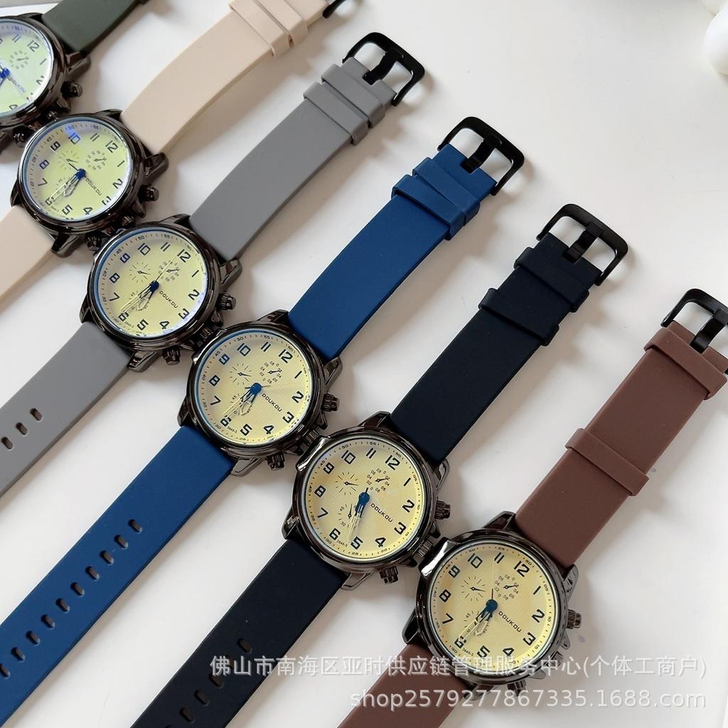 Trend Watch Male Teen Female Student Simple Casual Sports Silicone Neutral Watch