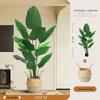 Large Faux Bird of Paradise Tree - Indoor Living Room Floor-Standing Luxury Green Plant Decor