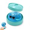 With Steamer Glitter Shark Dumplings Squishy Toy Soft Squishy Bun Sensory Balls  Home Decoration