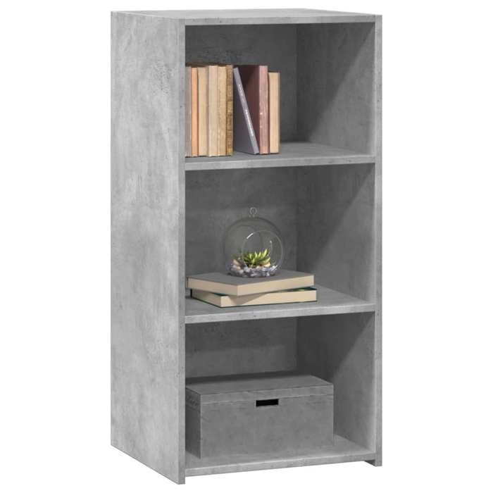 VidaXL Buffet gris béton 45x41x93 cm bois d'ingénierie 846358