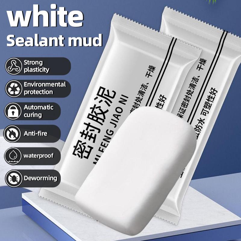 Dichtungskleber Schlamm Loch Klimaanlagenrohr Abdichtung Haushalt Wasserdicht, Insektensicher und Wasserdicht Wandreparatur Kanalisationsverstopfung Klebeschlamm