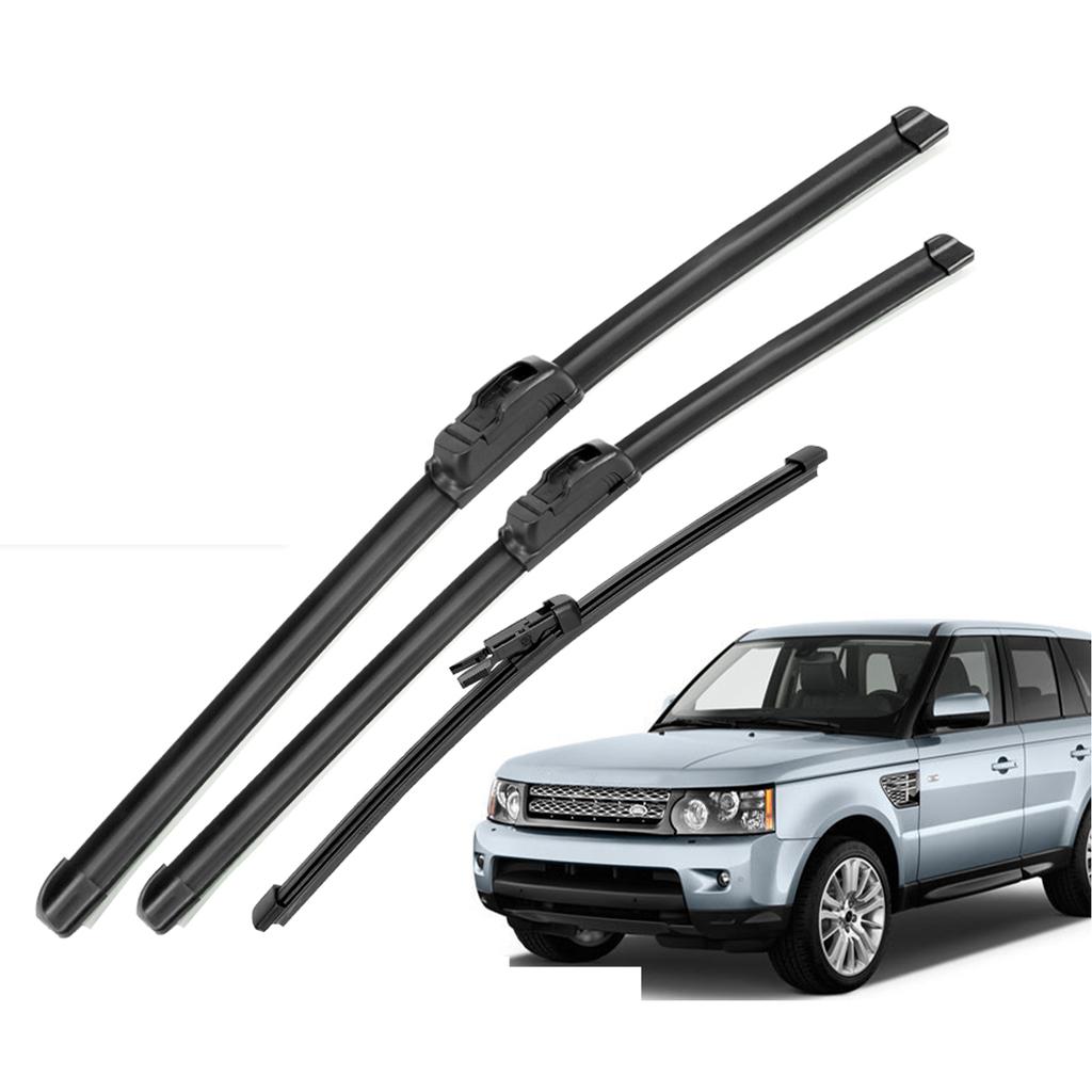 For Range Rover Sport MK2 L494 2013-2017 2014 Wiper Front & Rear Wiper Blades Windshield Windscreen Window Brushes 24"+20"+15