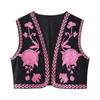 Fashion Style 2023 Summer New Arrival Fashion Trendy Women's Clothing Easiest for Match Embroider Cardigan Vest 6895023 250