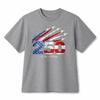 250 Years 1776‑2026 Jet Fighter Patriotic Retro Graphic Cotton T‑Shirt Unisex