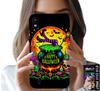 Etui Do Samsung A10 - Wiedźma Kociołek Różdżka Halloween Szkło