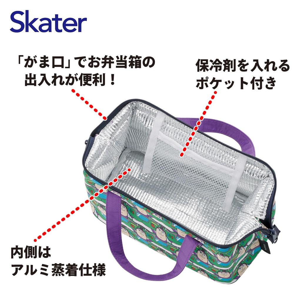 Skater Lunch Clasp Disney Toy Story Multi Buzz Bag, Insulated, Closure, Women's, KGA1-A
