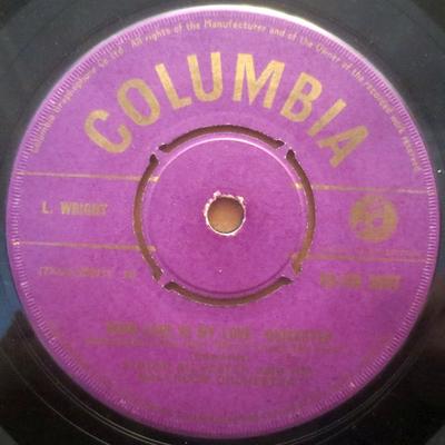 Disc de 7 inch VICTOR SILVESTER & HIS BALLROOM ORC - Your Love Is My Love 45DB3897 Columbia UK Jazz Second Hand