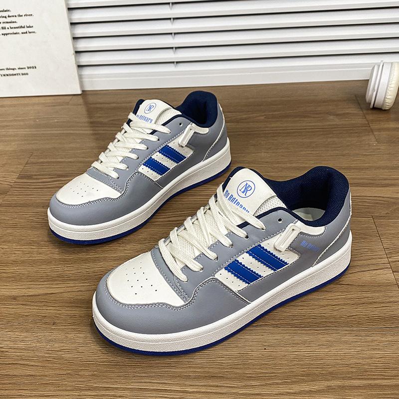 Campus Style Dopamine Bread Shoes Autumn White Shoes Women's Thick-soled Breathable Versatile Casual Sports Shoes