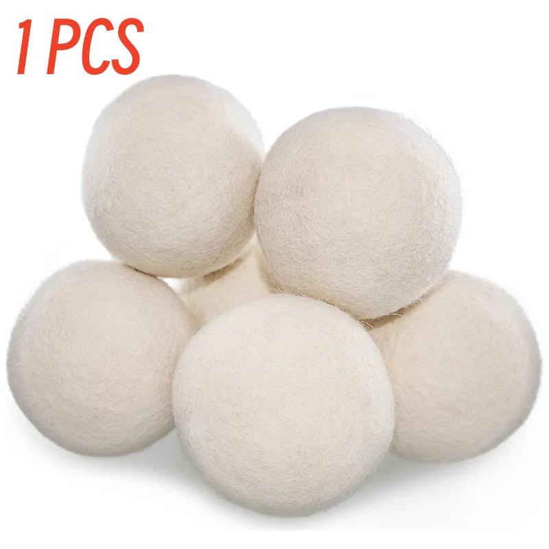

3 шт. 7 см шерстяной шарик для сушки многоразовые детали стиральной машины антистатический специальный антинаматывающий шарик из шерсти бытовой сушильный войлочный шарик