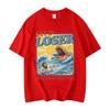 Steig ein, Verlierer! Wir tun Gottes Willen! Lustiges Bibel-Meme-T-Shirt, modische Y2K-Oversize-T-Shirts für Damen und Herren, lässige Baumwoll-T-Shirts