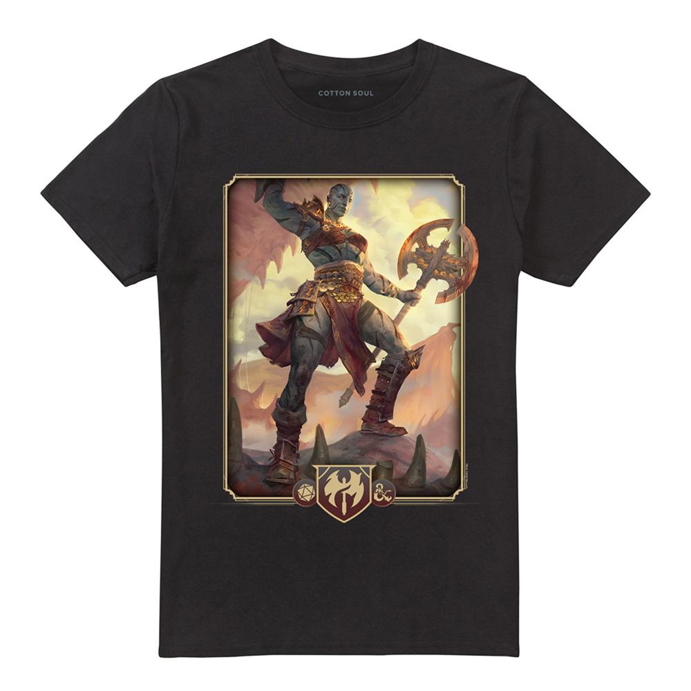 Dungeons & Dragons Unisex Adult 2024 Barbarian Key Art T-Shirt