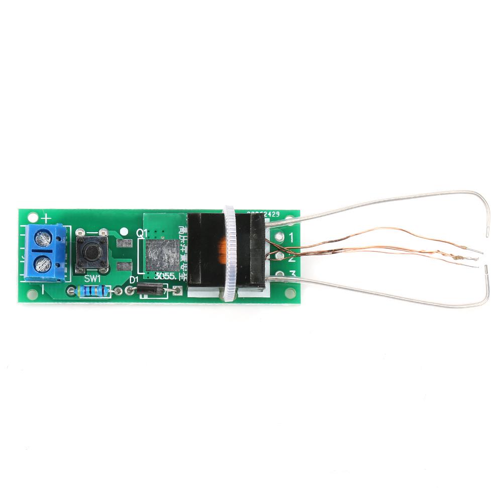 High Voltage Pulse Generator DIY Kit Arc Igniter Coil Module for Cigarette Lighter