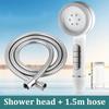 New Filter Booster Shower Head Four-speed Adjustment With Water Seal Multifunctional Home Shower Bathroom Accessories