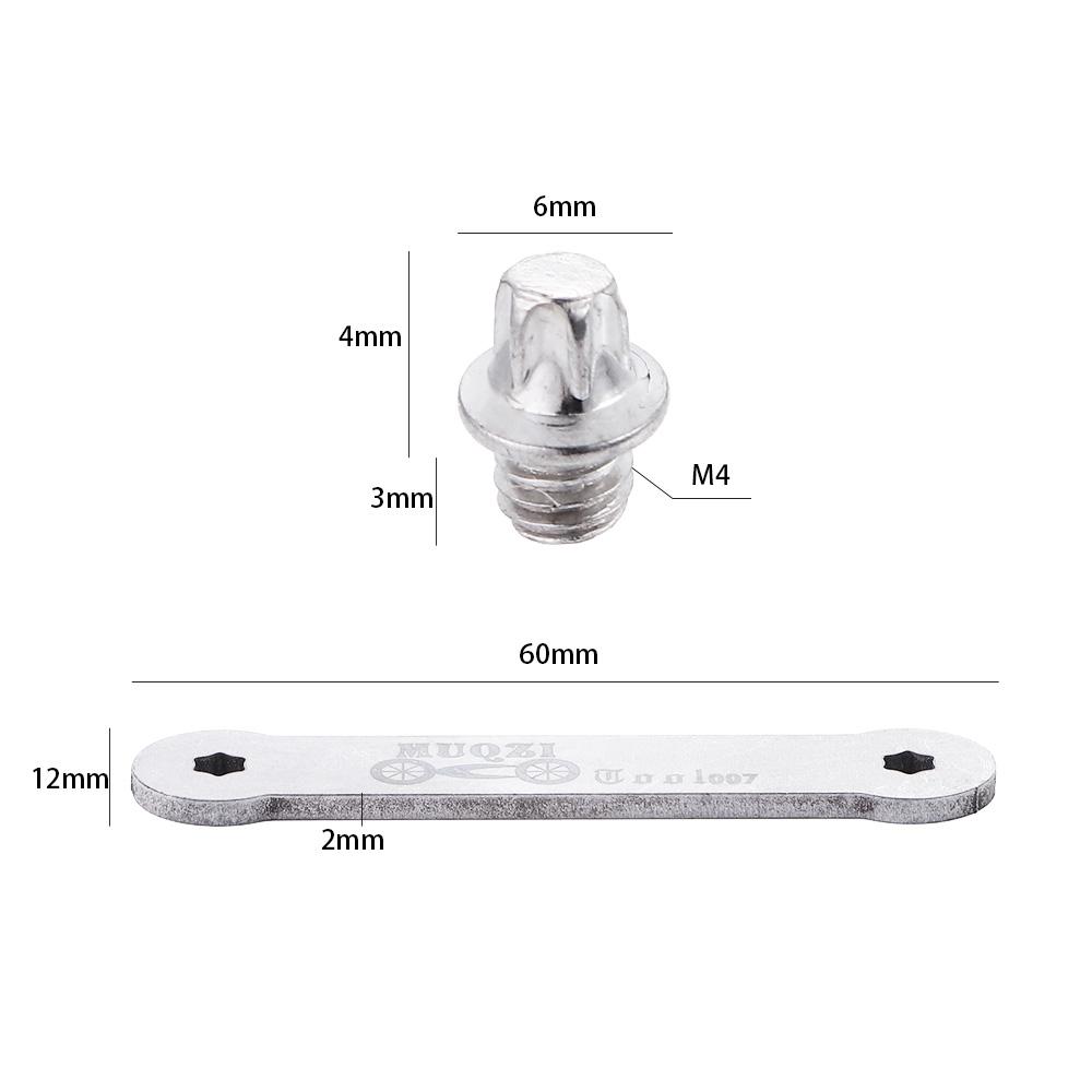 Pedales Parts Bike Bolts Pin Pedal Skid-proof Studs Bike Pedal Bolts Bicycle Pedal Screw