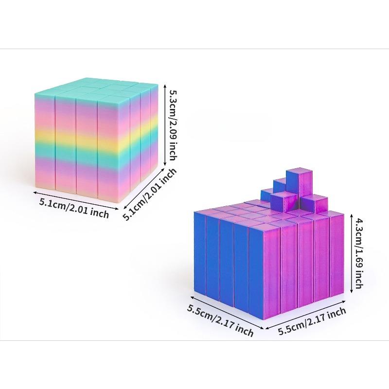 Printable Adjustable Rubik's Cube Solver Tool - Incredibly Square Multi-form Rubik's Cube Toy
