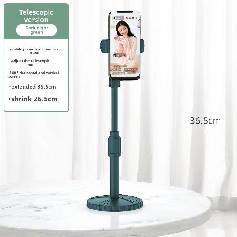 Mobile Phone Stand Holder, Desktop Live Streaming Bracket, Floor-standing, Lazy Person's Computer, Invisible Selfie