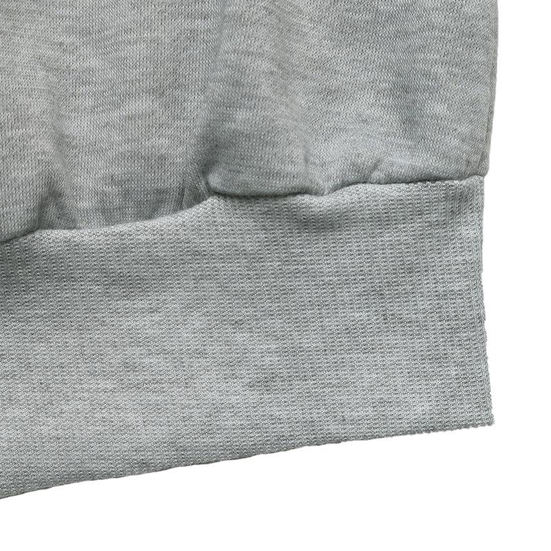 Women's Grey Bow Lace Hoodie - Casual & Sweet Holiday Style 2025