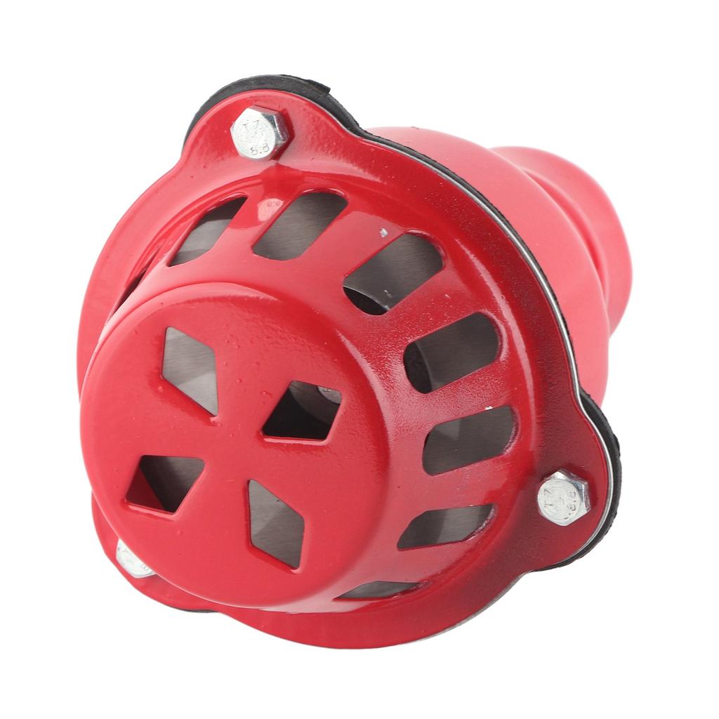 2in Water Pump Filter Bottom Check Valve Wear Proof Aluminum Alloy Pump Foot Valve for Gasoline Diesel Engine