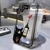 Süße Schwarze Katze Weinflasche Druck Handyhülle für iPhone 17 16 15 14 13 12 11 16E Serie Pro Max Plus Doppelschichtiger Schutz